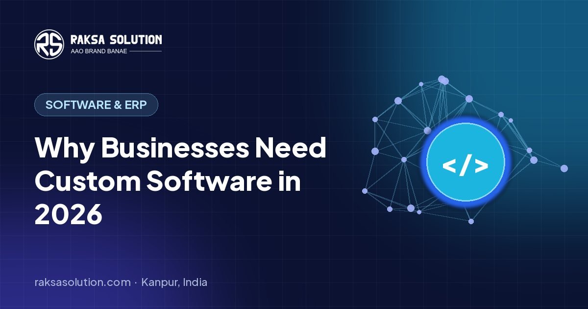 Why Businesses Need Custom Software in 2026