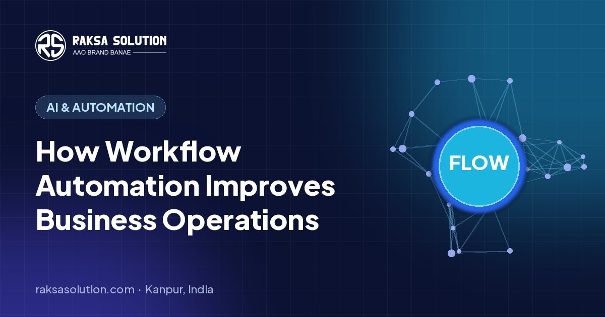 How Workflow Automation Improves Business Operations